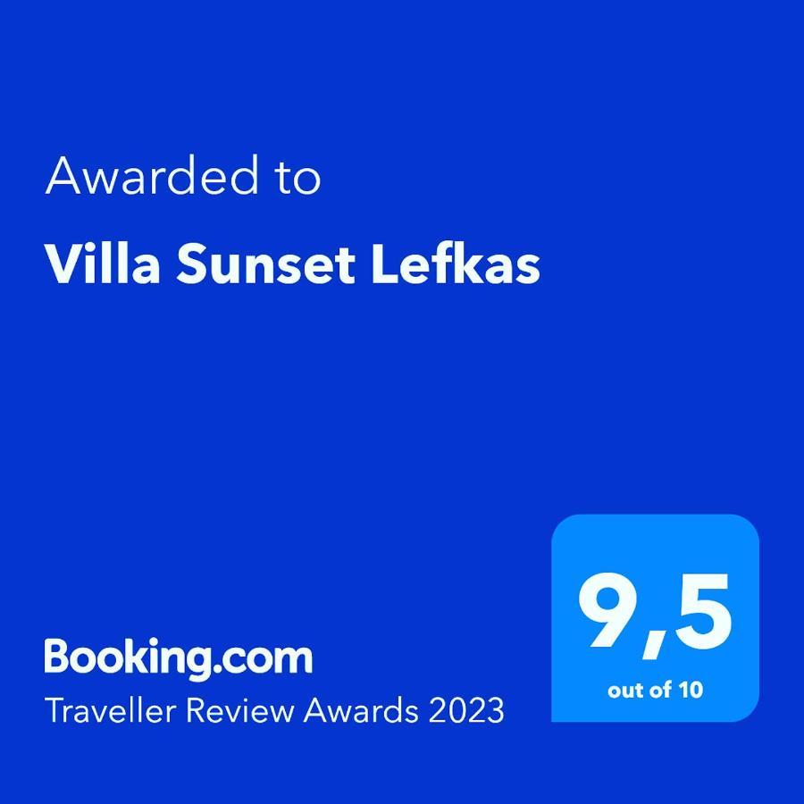 Villa Sunset Lefkas อายิโอส โยอันนิส ภายนอก รูปภาพ